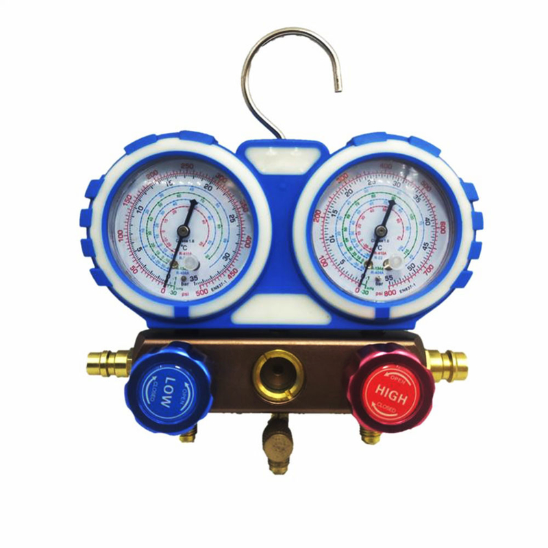 Industrial AC Manifold Gauge Kit Practical For R134A R12 R22 R502