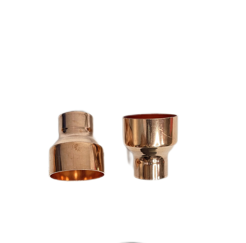 Forged OEM Copper Reducer Coupling , 31.8x19mm Reducing Coupling Copper